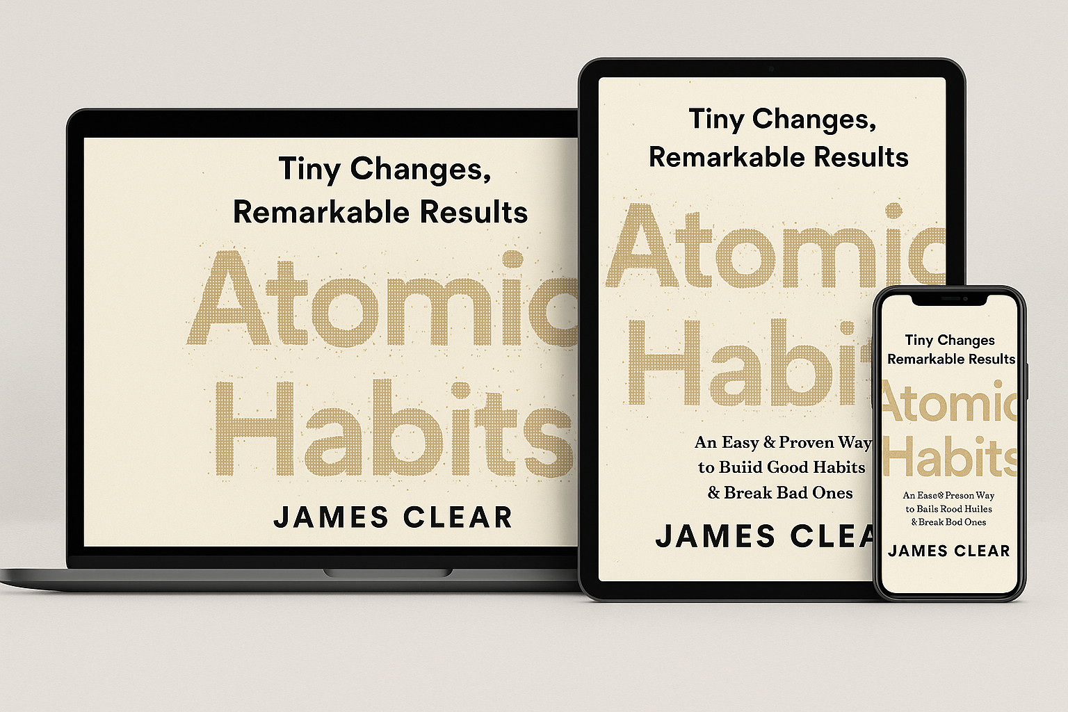 Atomic Habits (PDF/EPUB/AUDIOBOOK)